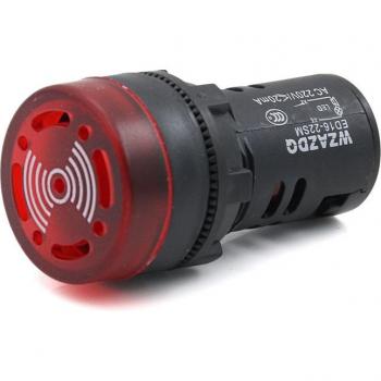 Intermittent Sound and Flash Light Buzzer 22MM 12V/24V/110V/220V