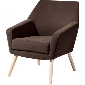 Alegro Sessel Velours braun