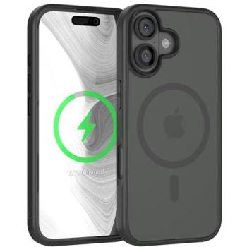 EazyCase Outdoor Mobilfunkhülle mit MagSafe‑Anschluss für iPhone 16 – Schwarz