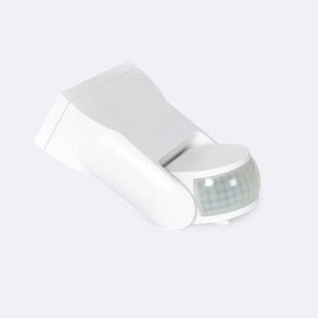 Sensor PIR 180° Ajustable Blanco para Exteriores
