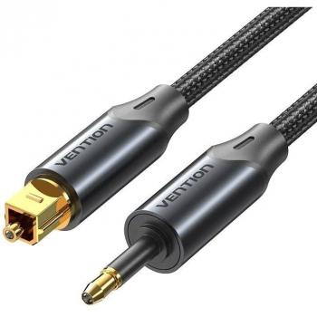 Câble Audio Vention 2m en Fibre Optique Noir