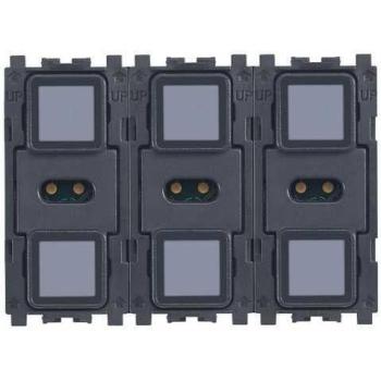Six Boutons Eikon Evo pour Domotique