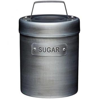 KitchenCraft Vintage-Style Metal Sugar Container, 1 L