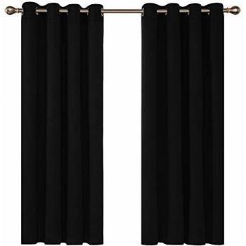 Deconovo Solid Blackout Curtains 52x54