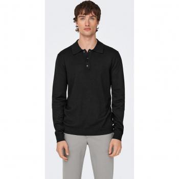 ONLY & SONS Polokragenpullover ONSWYLER LIFE REG 14 LS POLO KNIT NOOS