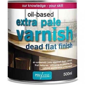 Polyvine Extra Pale Dead Flat, 500 mL