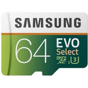 Samsung 64GB Ultra High Speed microSDXC Card with Adapter