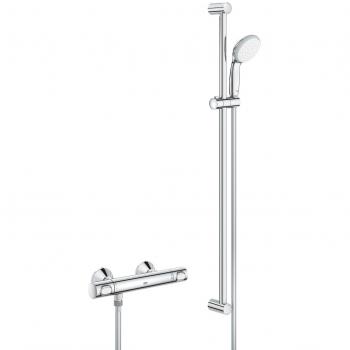 Columna de Ducha Grohe 34842000 con Termostato y Barra de 920 mm