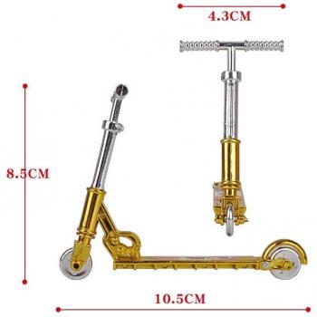Mini Scooter Jouet pour Enfants avec Touche Skateboard