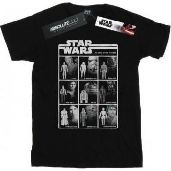 T-shirt Star Wars per bambini con personaggi d'azione