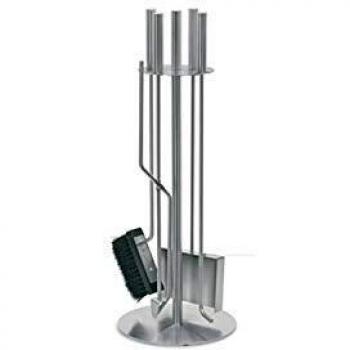 Purline Set de Herramientas para Chimenea Acero Inoxidable 4 Piezas
