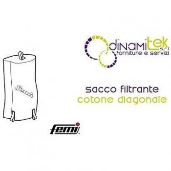 Sacchetto filtro diagonale Femi per aspirapolvere DC 350 Plus