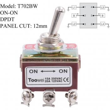 TOOWEI SPDT Toggle Switch