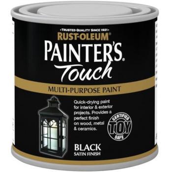 Rust-Oleum Painter's Touch Toy-Safe Paint 250ml Black Satin