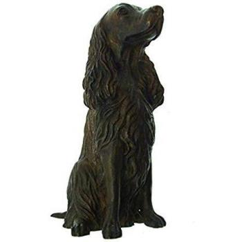 Bronze Spaniel Art Piece