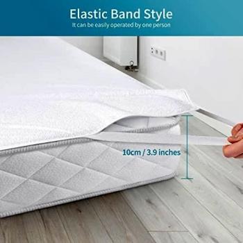 Viedouce Matelas 150 x 200 – Imperméable, Housse Coton, Oeko‑TEX Certifié