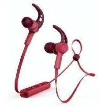 Bluetooth In-Ear Kopfhörer mit Ohrbügel Rot