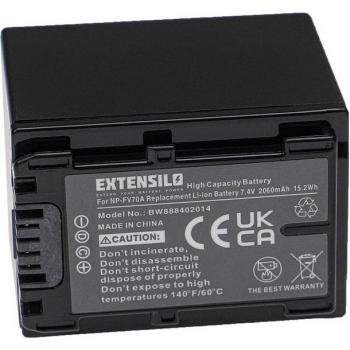 Hochleistungsakku 2060 mAh für Sony HDR-CX160E