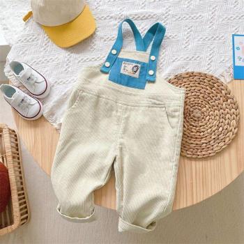 Pantalones con tirantes estilo coreano para bebés