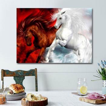 Mozaico di Diamante 5D Cavallo 20X30CM