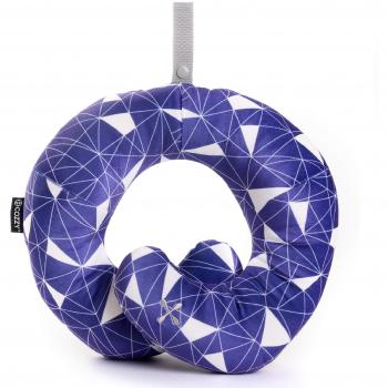 BCOZZY Patent-Pending Neck Pillow with Chin Rest, Space Theme