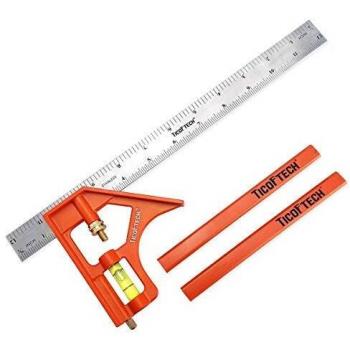 Precision 12” Multi-Tool Square with Pencils