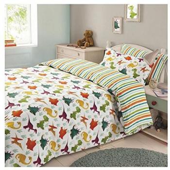 Kids Dinosaur Duvet Cover Set