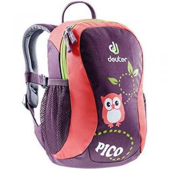 Young Adventurer Peak Pack – Unisex, Plum‑Coral