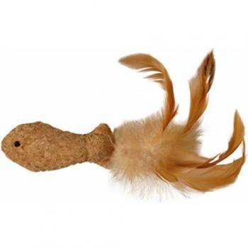 Cortiça Peixe Flamingo Brinquedo Felino
