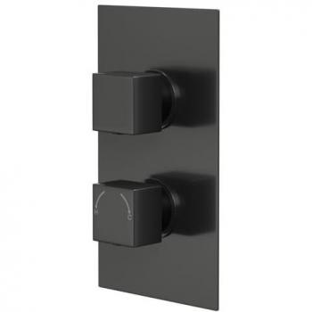 Colore Square Thermostatic Shower Valve with Diverter