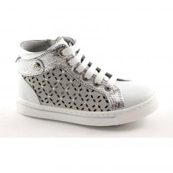 Nero Giardini Junior 28370 25/34 Bianco Scarpe Bambina Mid Sneaker Zip 33