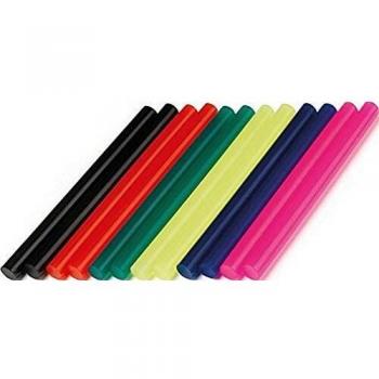 Dremel Hot Melt Colored Glue Sticks 7mm 100mm Pack of 12