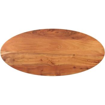 Mueble Ovalado de Acacia 140x50 cm