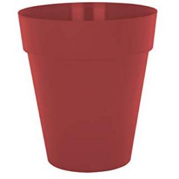 Pot à fleurs Capri haut 56 cm rouge vif