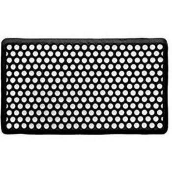 Zerbino Design Nido d'Ape Nero, Misure: 41X71 cm