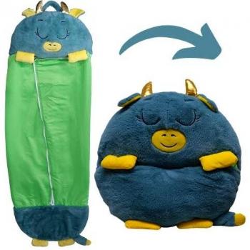 Halle P SweetSleep Animal‑Shaped Kid’s Sleeping Bag + Pillow