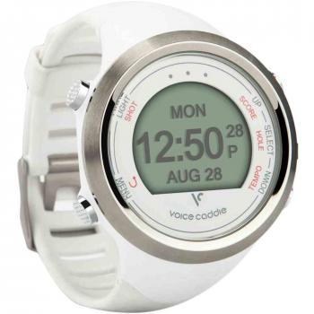 Voice Caddie T1 – Golf GPS Uhr (weiß) für Erwachsene, unisex