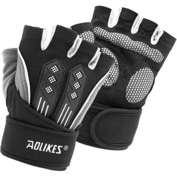 GOBYGO Men's Fitness Gloves for Gym and Weight Training