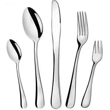 High‑Grade Stainless Steel 30‑Piece Dinnerware Set