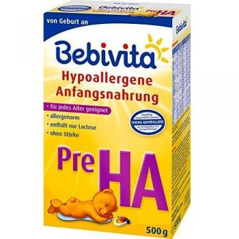 Bebivita Pre HA, hypoallergene Milch für Säuglinge