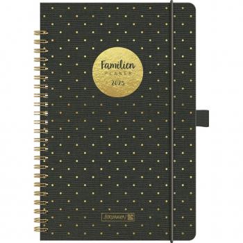 Family Planner Weekly Edition with Gold Points by Brunnen