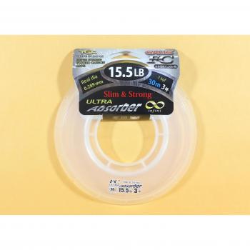 YGK Ultra Absorbant Carbon Fibre Fine 30 m – 15,5 lb,