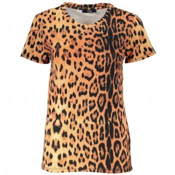 Cavalli Class Short Sleeve T-Shirt with Logo