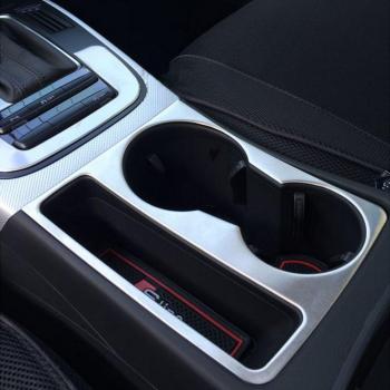 Ring di Copertura Vaso d'Acqua in Acciaio Inox per Audi A4 B8 09‑15 e A5 – Blocco graffianti