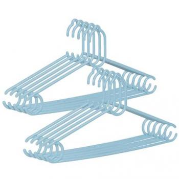 Perchas de Plástico con Barra