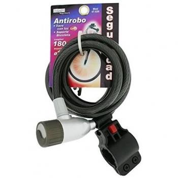 Antirrobo con llave 12 mm 180 cm Electro Dh 47.020