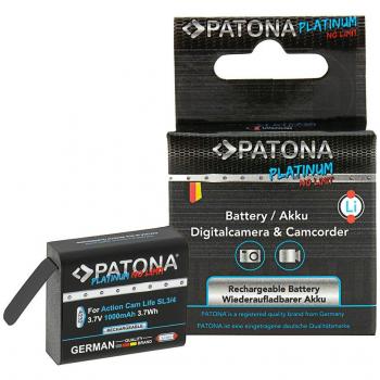 Patona Videokamera-Akku Life SL3/SL4 – Kompatibel mit diversen Marken