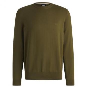 Boss Maglione Pacas‑L 01 Verde Sabbia M