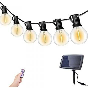 Radiant Breeze String Lights – Solar Powered, 4 Color Modes