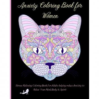 Anxiety Coloring Book for Women